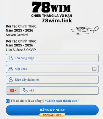 Đăng Ký 78WIM Casino Việt Nam